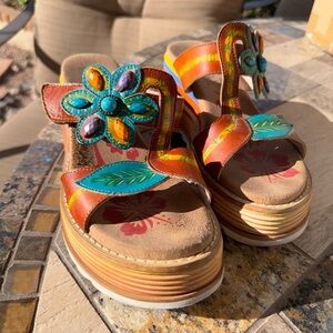 L'artiste | Shoes | Lartiste Climber Sandal Women 38 Wedge